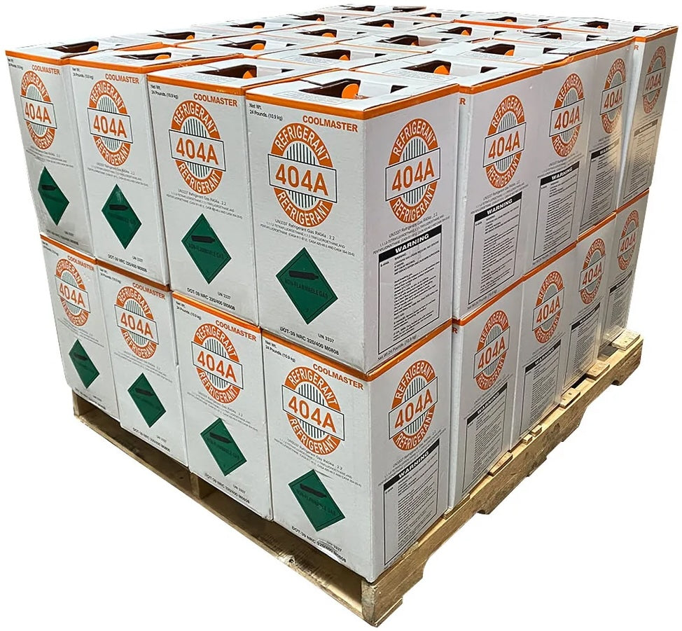 24lb R-404A Refrigerant, Factory Sealed, Virgin – Made in USA