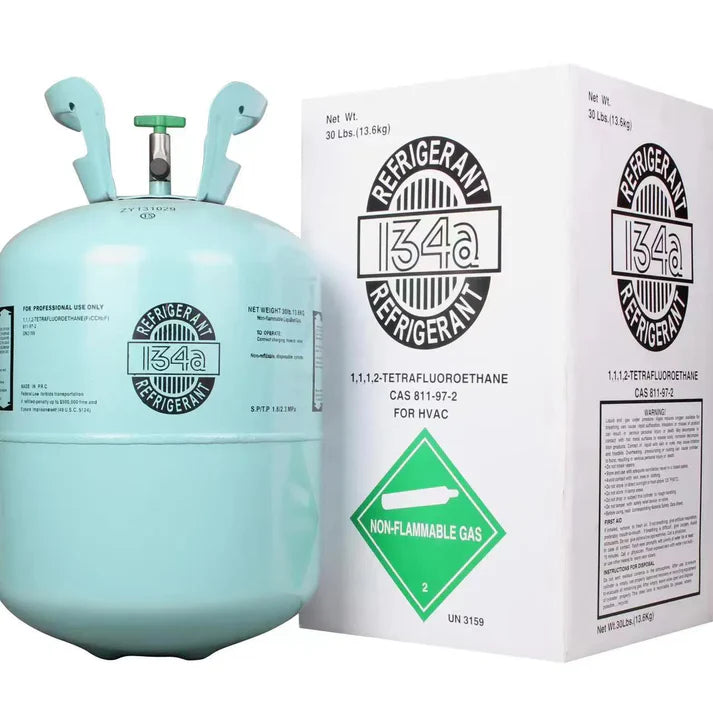 30lb R-134a Refrigerant, Automotive, 1/2 ACME – Made in USA