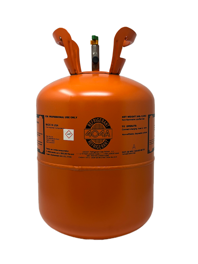 24lb R-404A Refrigerant, Factory Sealed, Virgin – Made in USA