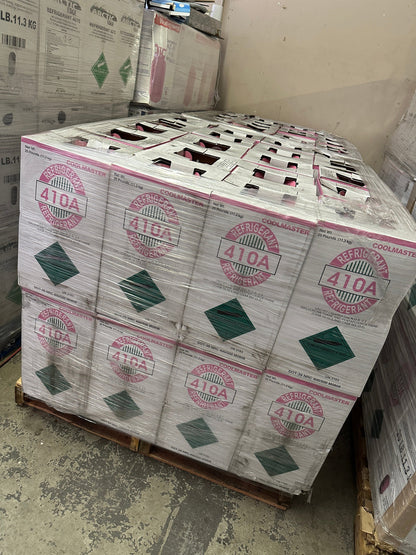 $174.75 a bottle - Full Pallet – 40 × 25lb R-410A Refrigerant –