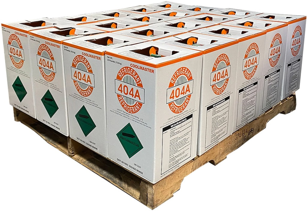 24lb R-404A Refrigerant, Factory Sealed, Virgin – Made in USA
