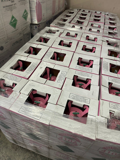$174.75 a bottle - Full Pallet – 40 × 25lb R-410A Refrigerant –