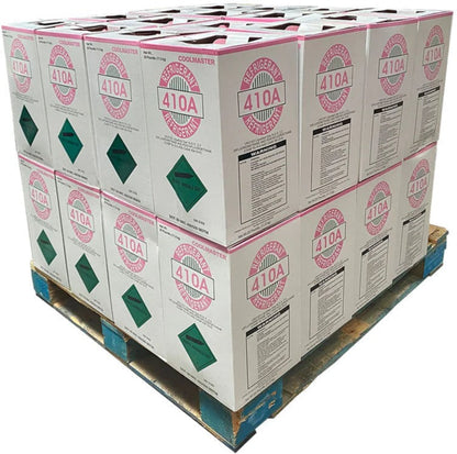 $174.75 a bottle - Full Pallet – 40 × 25lb R-410A Refrigerant –